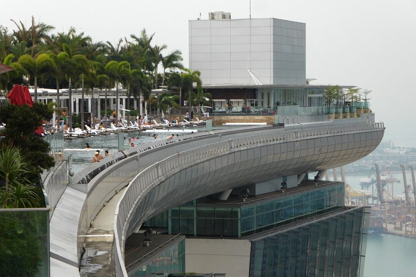 Singapur - Marina Bay Sands Hotel Skypark