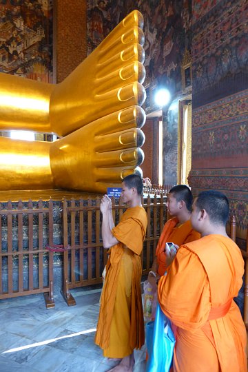 Wat Pho - Liegender Buddha